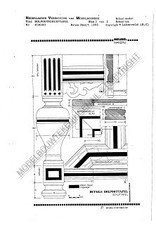MBT Bolpootschuiftafel - Bouwtekening Schaal 1 : N/A (45.40.002)