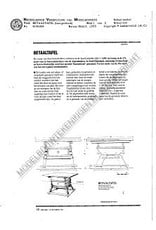 MBT 45.40.004 spätgotischer Zahltisch