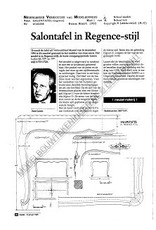 MBT Regence salontafel - Bouwtekening Schaal 1 : N/A (45.40.008)
