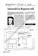 MBT Regency coffee table - Construction Drawing Scale 1 : N/A (45.40.008)