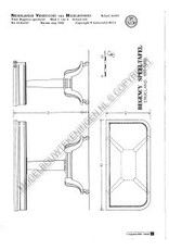 MBT Regency speeltafel - Bouwtekening Schaal 1 : N/A (45.40.019)