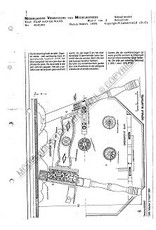 MBT "Flap aan de wand" - Bouwtekening Schaal 1 : N/A (45.42.003)