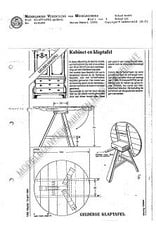 MBT Gelderse klaptafel - Bouwtekening Schaal 1 : N/A (45.42.004)