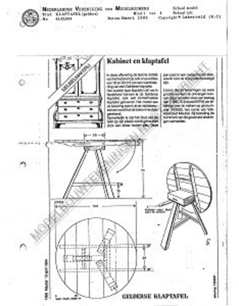 NVM 45.42.004 Gelderklapptisch