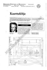 MBT Kartentischchen - Bauzeichnung Maßstab 1 : N/A (45.42.013)
