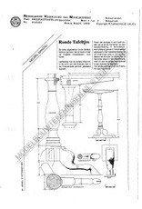 NVM 45.43.001 Chippendale driepoottafel