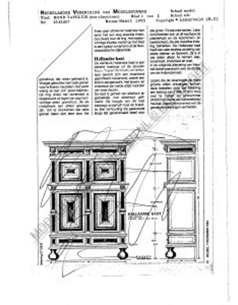 NVM 45.43.007 round table, neo-classicism