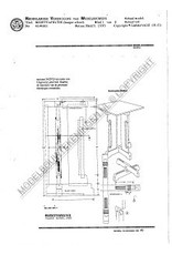 MBT Bijzettafeltje, Haagse school - Bouwtekening Schaal 1 : N/A (45.44.001)