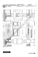 MBT Hollandse renaissance bijzettafeltje - Bouwtekening Schaal 1 : N/A (45.44.003)