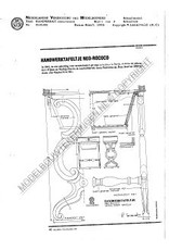 MBT Neo-Rokoko Handarbeitstischchen - Bauzeichnung Maßstab 1 : N/A (45.45.002)