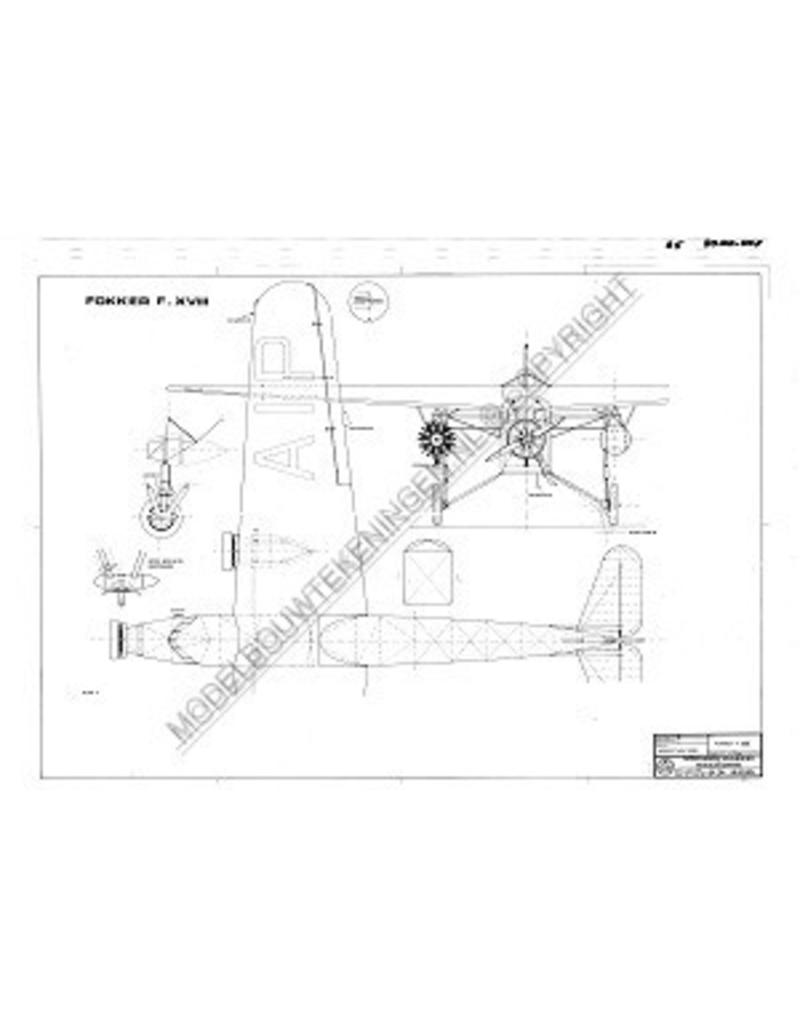 MBT Fokker FXVIII Pelikaan - Bauzeichnung Maßstab 1 : 10 (50.00.005)