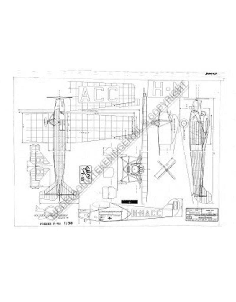 NVM 50.00.022 Fokker FVII H-NACC (1924)