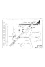 MBT Douglas DC 8 - Bauzeichnung Maßstab 1 : 100 (50.02.004)