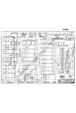 MBT Fokker DR1- driedekker (1917) - Bouwtekening Schaal 1 : 10 (50.10.025)