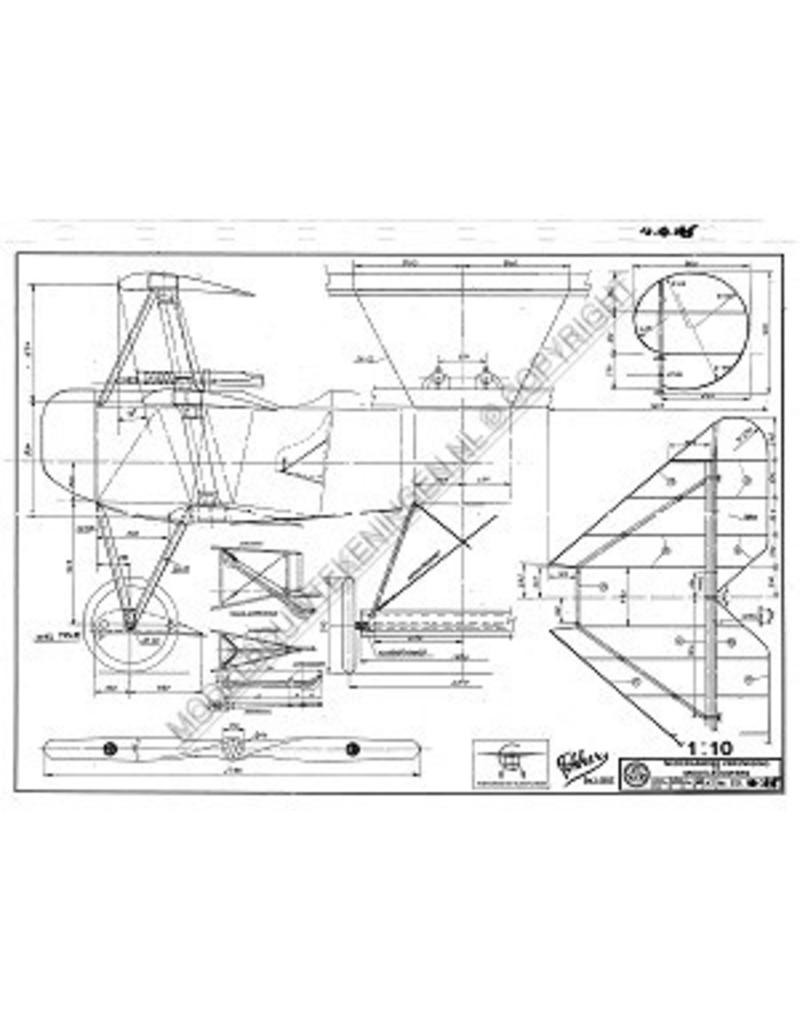 NVM 50.10.025 Fokker DR1- driedekker (1917)