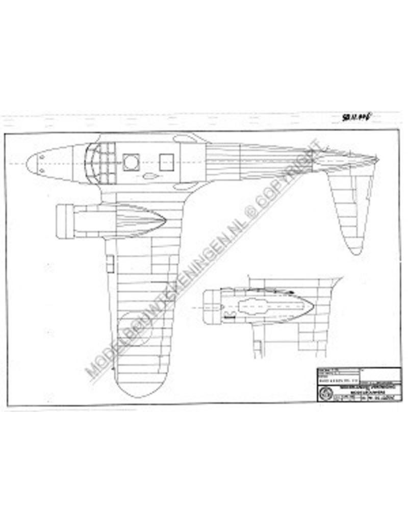 MBT Avro-Anson - Bauzeichnung Maßstab 1 : 25 (50.11.016)