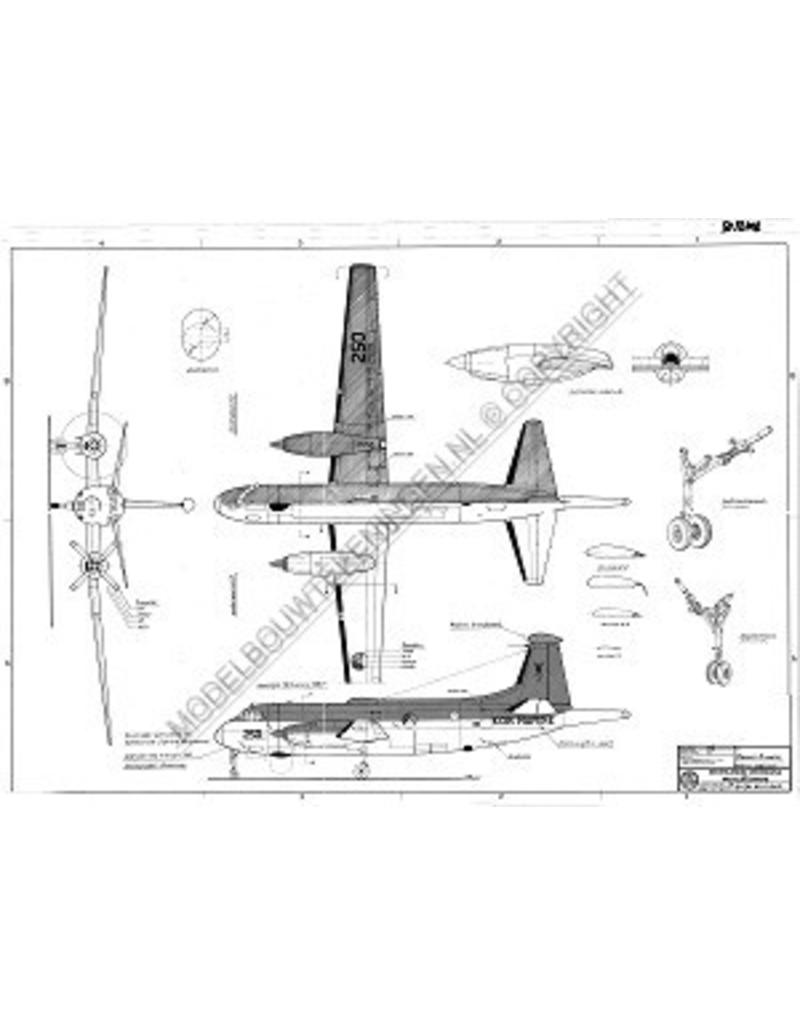 MBT Breguet Atlantic - Bouwtekening Schaal 1 : 20 (50.13.002)
