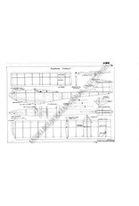 MBT Zweefmodel "Krakepoot" - Bouwtekening Schaal 1 : N/A (50.80.001)