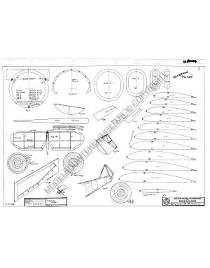 MBT Airspeed Horsa - Bauzeichnung Maßstab 1 : 2 (50.80.004)