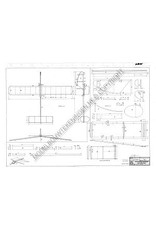 MBT Zweefvliegtuig "De Vink" - Bouwtekening Schaal 1 : N/A (50.80.005)