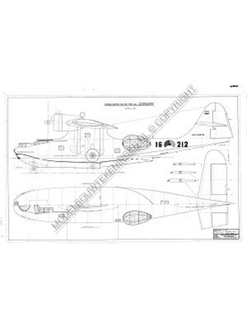 MBT 50.81.003 Catalina amfibie vliegboot PBY 5A