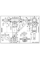 MBT Tafelboormachine - Bouwtekening Schaal 1 : XX (80.00.001)