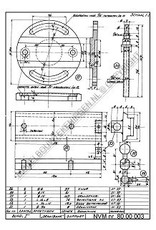MBT Draaibank - Bouwtekening Schaal 1 : XX (80.00.003)