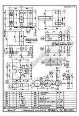 MBT Draaibank - Bouwtekening Schaal 1 : XX (80.00.003)