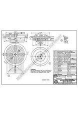 MBT Draaitafel - Bouwtekening Schaal 1 : XX (80.00.011)