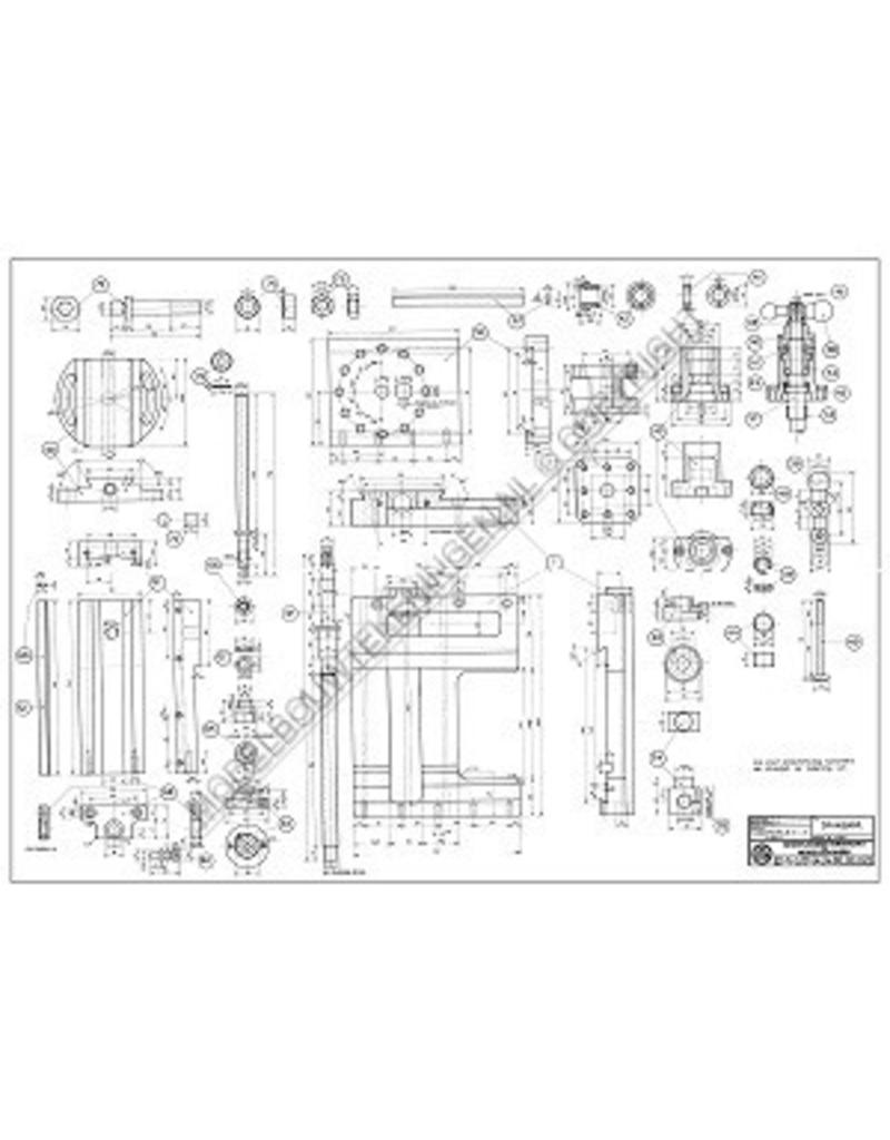 MBT Draaibank - Bouwtekening Schaal 1 : XX (80.00.023)