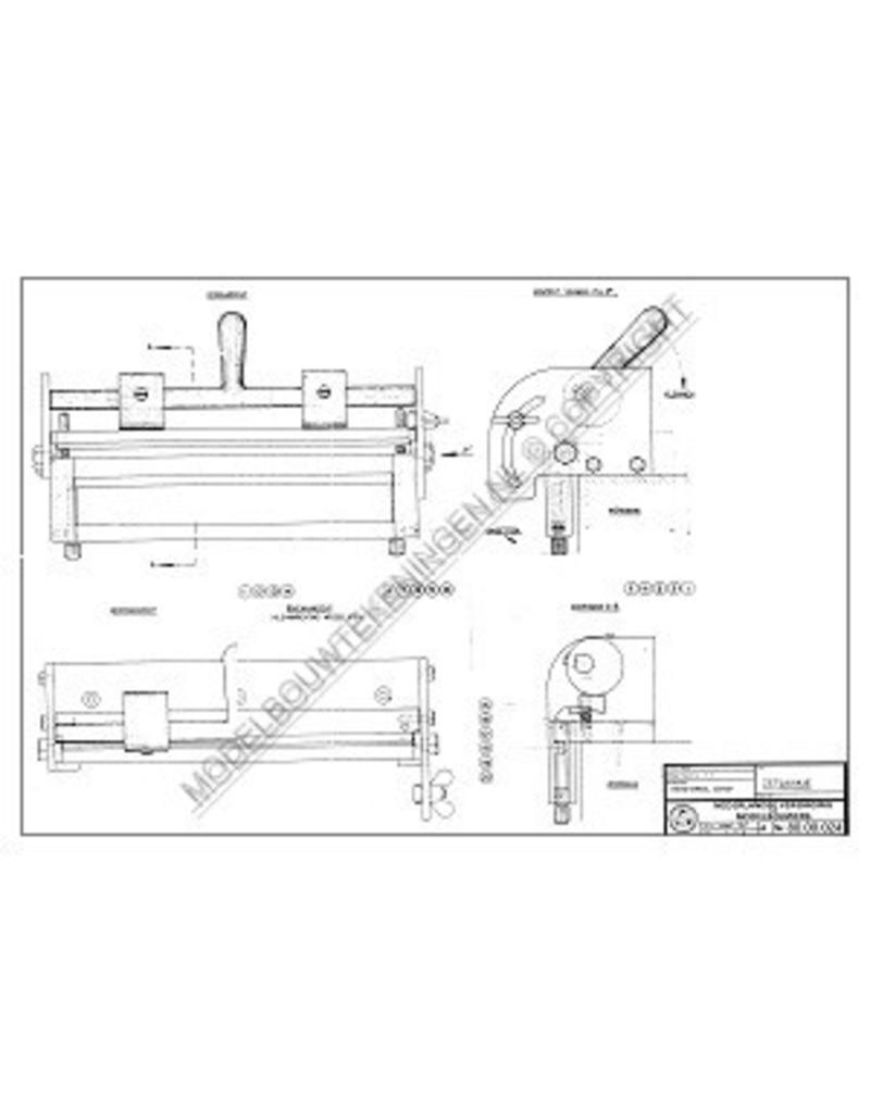 MBT Abkantbank, Abkantbreite 215 mm - Bauzeichnung Maßstab 1 : XX (80.00.024)