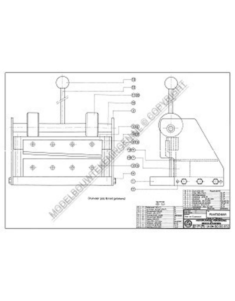MBT Plaatschaar - Bouwtekening Schaal 1 : XX (80.00.032)
