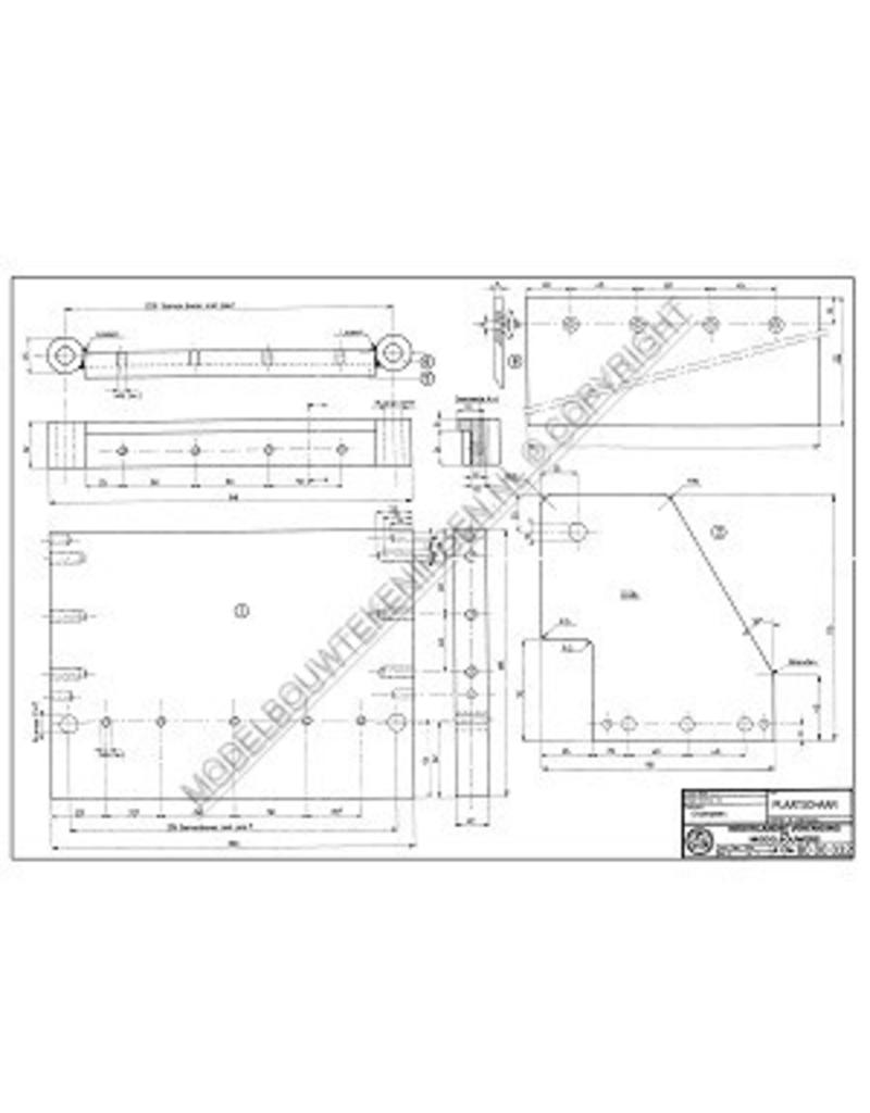 MBT Plaatschaar - Bouwtekening Schaal 1 : XX (80.00.032)