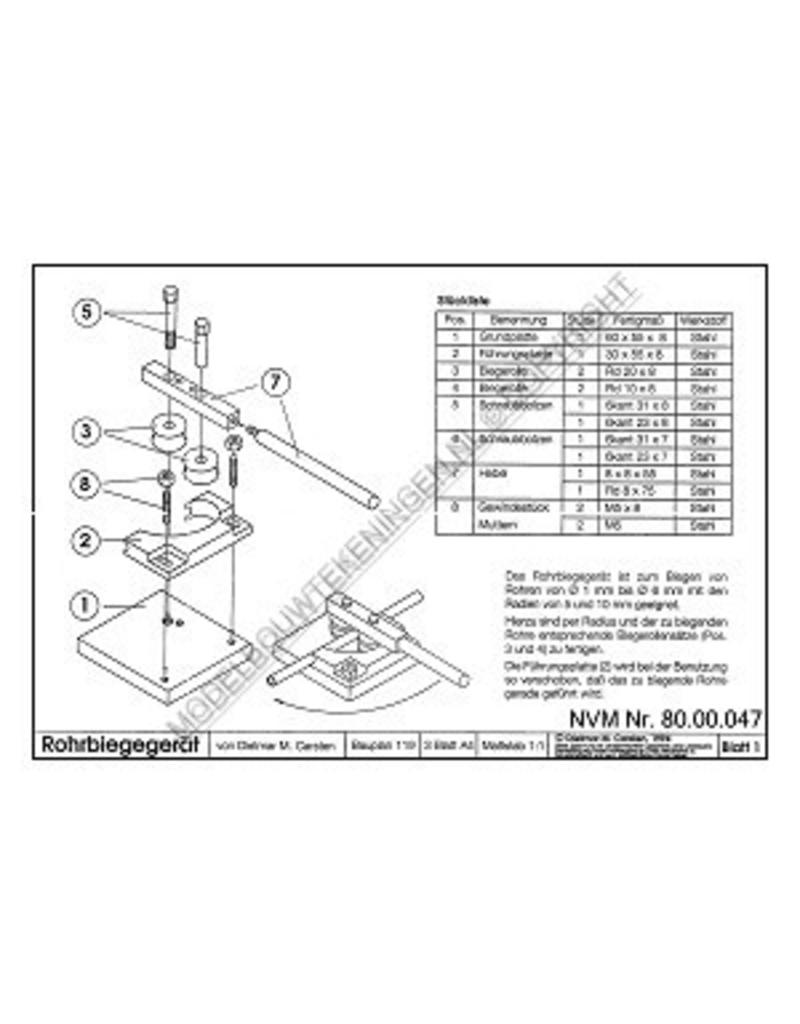 NVM 80.00.047 Rohrbiegewerkzeug