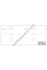MBT Draaibare spaninrichting voor de freestafel - Bouwtekening Schaal 1 : XX (80.00.049)
