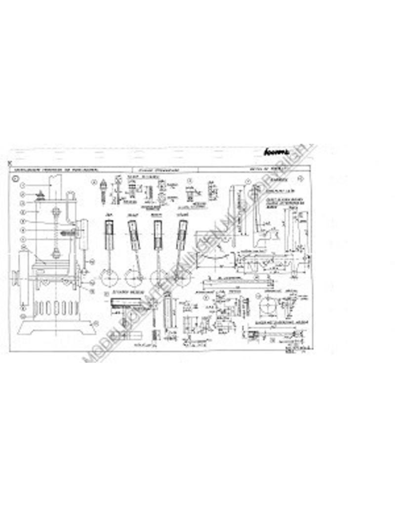 NVM 60.01.002 staande oscillerende stoommachine incl verticale ketel