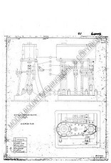 MBT Verticale compound scheepsstoommachine - Bouwtekening Schaal 1 : N/A (60.01.003)