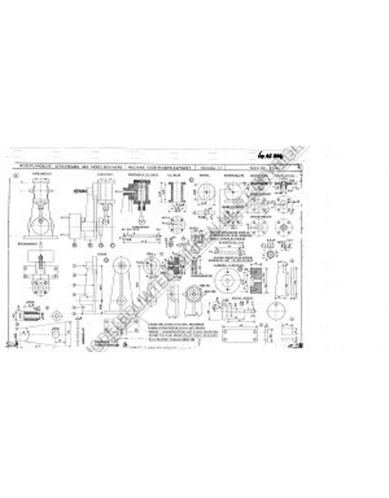 NVM 60.01.004 doppeltwirkende Dampfmaschine Schwing incl horiz. Kessel