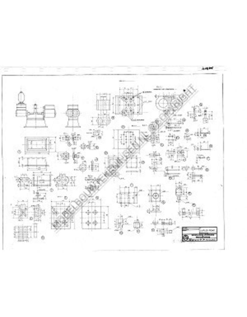 MBT Horizontale stoommachine - Bouwtekening Schaal 1 : N/A (60.01.005)