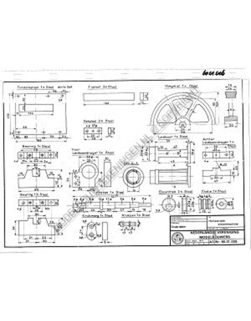 NVM 60.01.006 horizontal Dampfmaschine