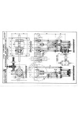 MBT Dampfanlage, stehende 1- und 2-Zylindermaschine mit Kessel und Hilfsausrüstung - Bauzeichnung Maßstab 1 : N/A (60.01.008)