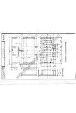 MBT Dampfanlage, stehende 1- und 2-Zylindermaschine mit Kessel und Hilfsausrüstung - Bauzeichnung Maßstab 1 : N/A (60.01.008)