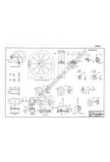 MBT Dubbelwerkende oscillerende stoommachine voor raderboot - Bouwtekening Schaal 1 : N/A (60.01.009)