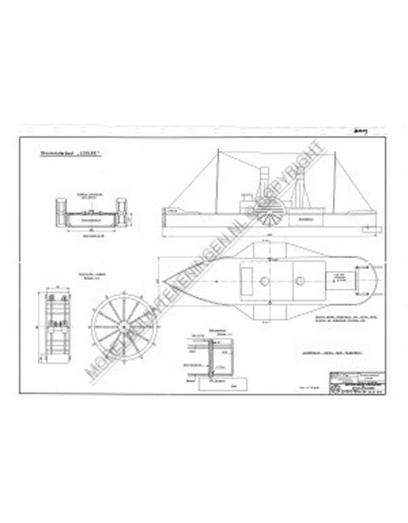 MBT 60.01.009 double-acting oscillating steam engine for paddle boat