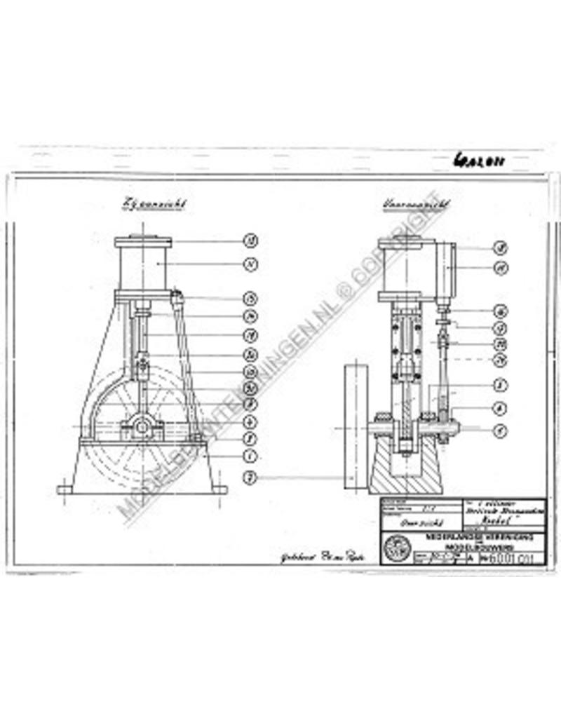 NVM 60.01.011 verticale stoommachine "Krekel"