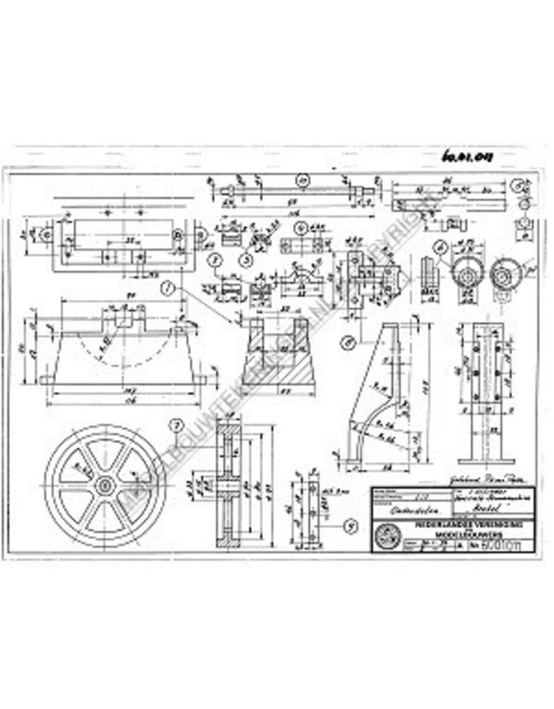 NVM 60.01.011 verticale stoommachine "Krekel"