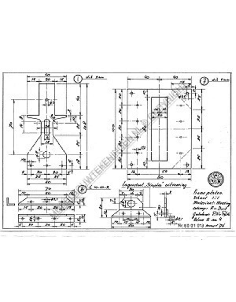 MBT Simplex - Duplex Dampfmaschine - Bauzeichnung Maßstab 1 : N/A (60.01.013)