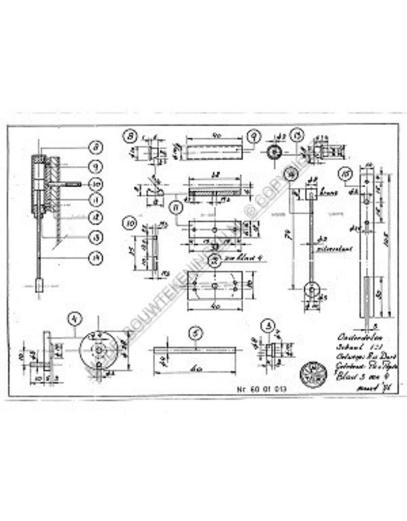 MBT Simplex - Duplex Dampfmaschine - Bauzeichnung Maßstab 1 : N/A (60.01.013)