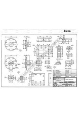 MBT Horizontale stoommachine Vesta - Bouwtekening Schaal 1 : N/A (60.01.014)