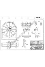 MBT Horizontale stoommachine Vesta - Bouwtekening Schaal 1 : N/A (60.01.014)